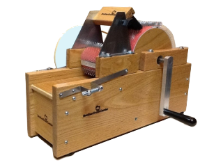 Baby Deluxe Drum Carder - Left Hand - Click Image to Close